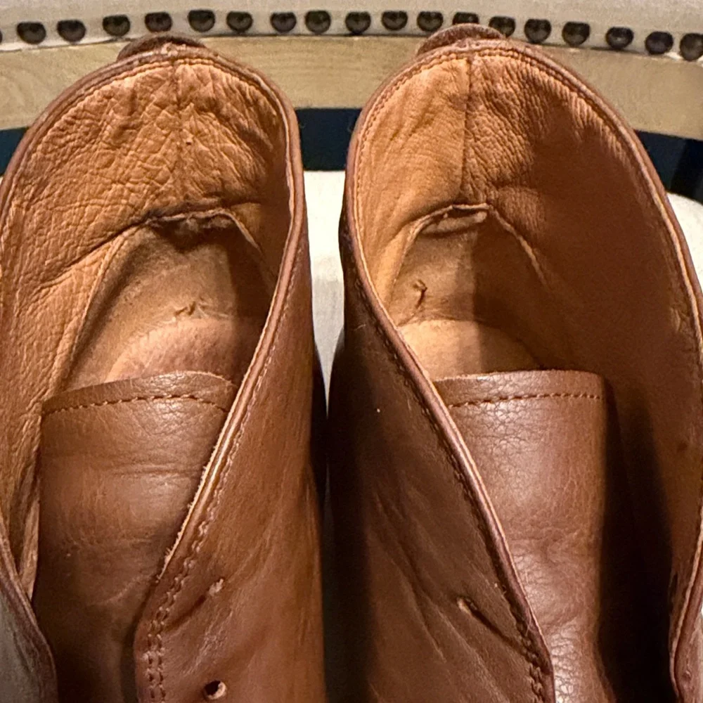 Frye Men's Brown Leather Chukka Boots, Size 11D